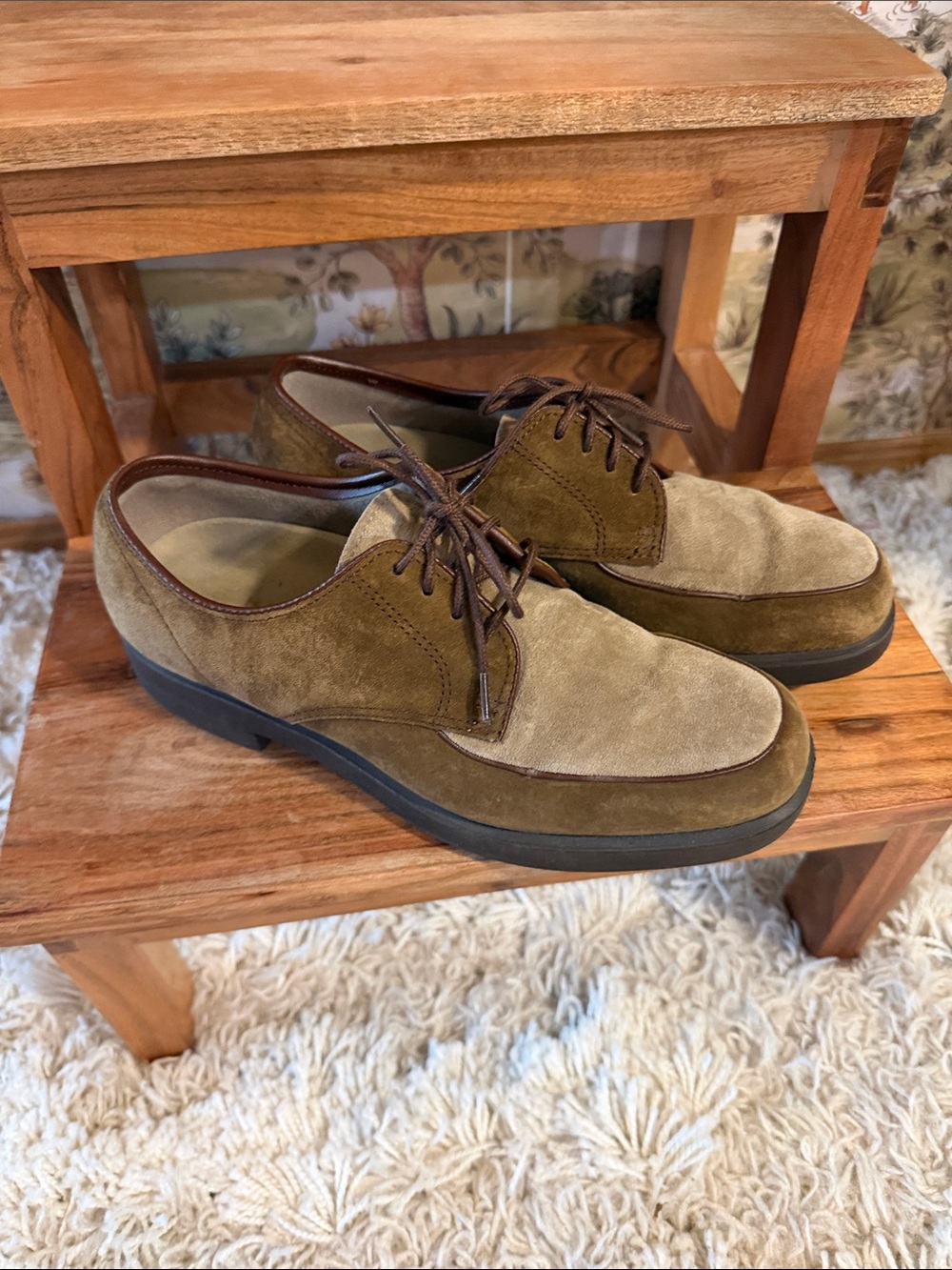 Hush Puppies Brown Suede lace up - Picture 2 of 10